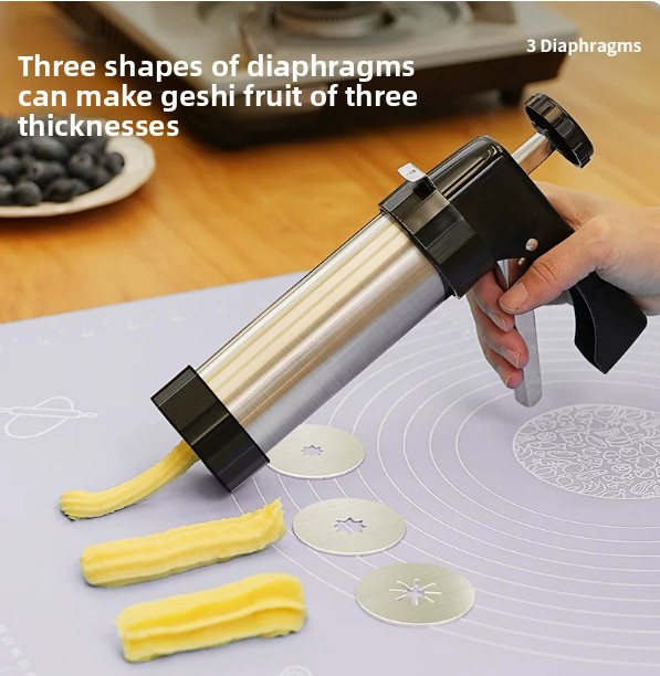 أداة صنع الشورو من الفولاذ الم - مراجعة Churros Maker Gun وسعره